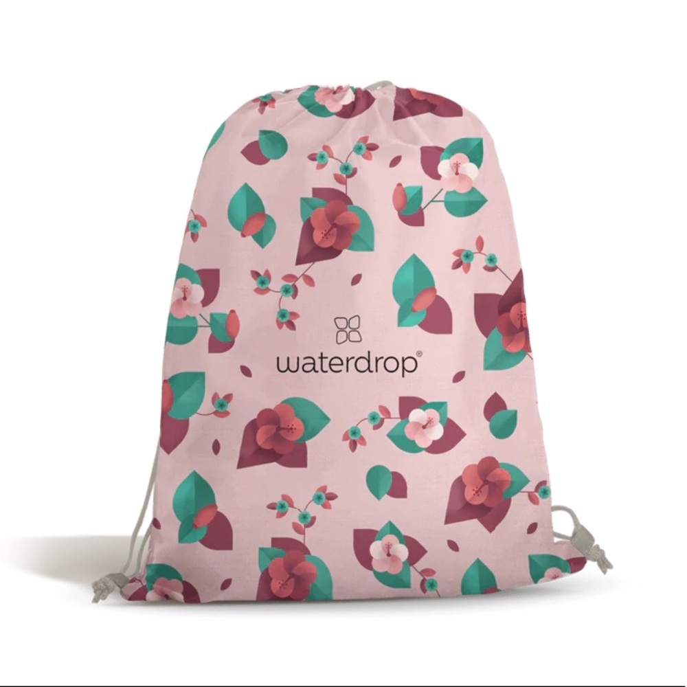 Waterdrop cotton backpack